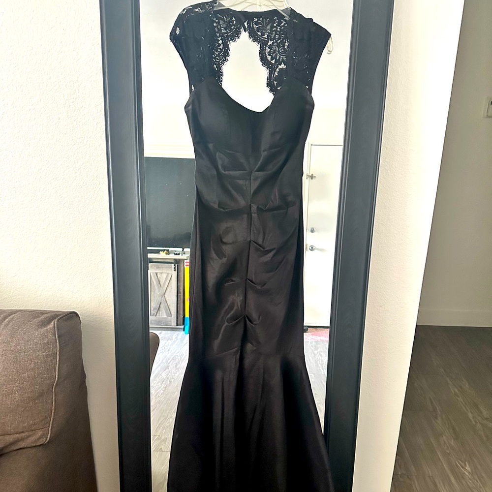 Black formal dress